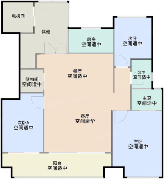 128平户型